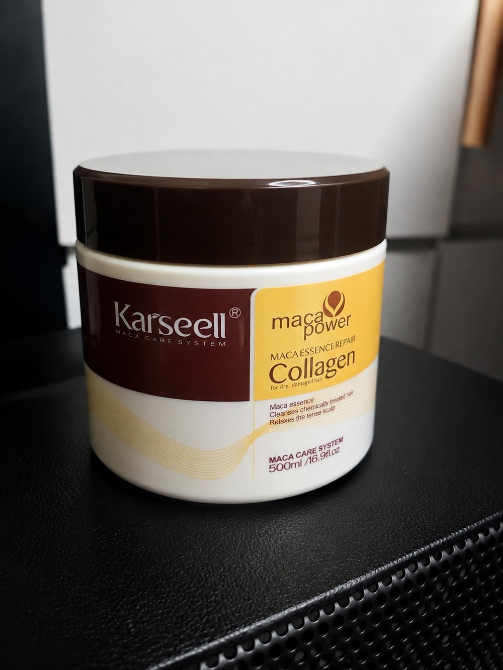 Karseell Maca Essence Collagen Hair Mask (16.9 oz / 500ml)